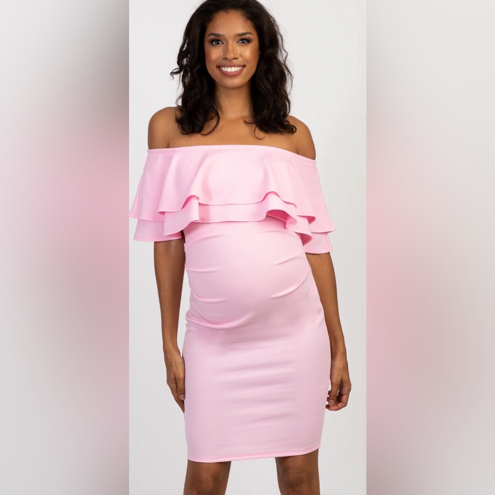 Beautiful maternity dress.